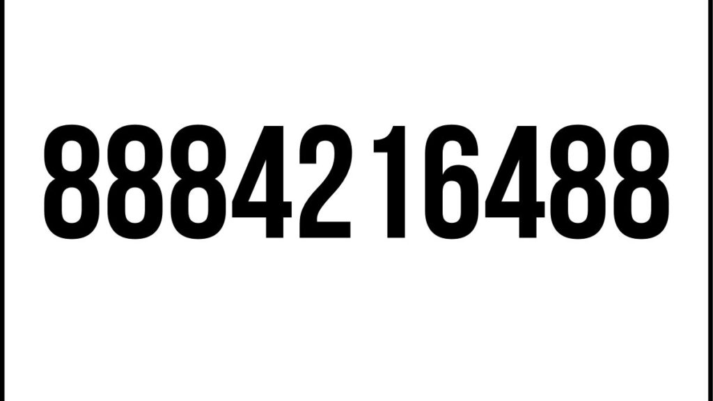 What Does 8884216488 Mean? Learn its Use and Significance