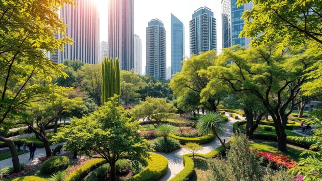 Axurbain: Blending Nature with Modernity in Urban Spaces